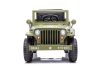 Akkumulátoros autó JH-103 olívazöld 4x4