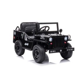 Akkumulátoros autó JH-103 Fekete 4x4