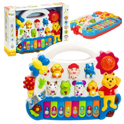 Gyönyörű zongora állati hangokkal, 2 fajta közül választhat