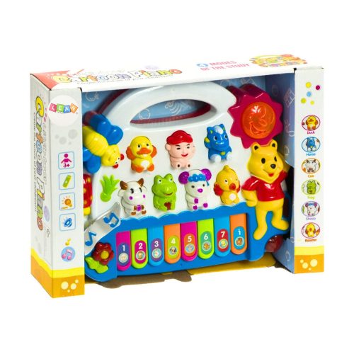 Gyönyörű zongora állati hangokkal, 2 fajta közül választhat