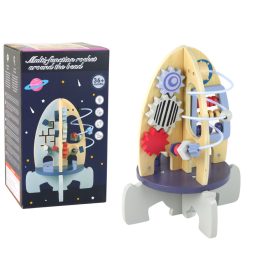 Fa ütő oktatási gyöngyök fogaskerekek