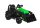 Elektromos motorozás ZP1001B traktoron zöld