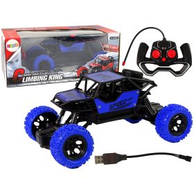 Távirányítós terepautó R/C 1:18 kék
