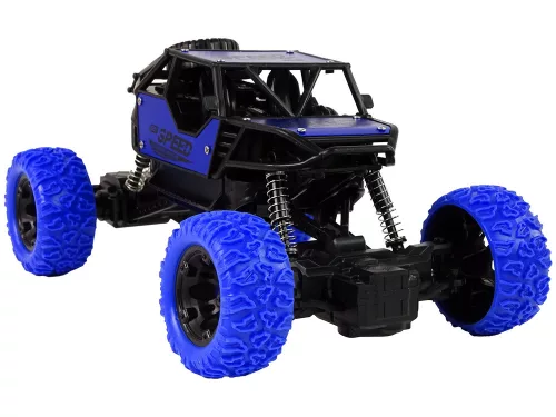 Távirányítós terepautó R/C 1:18 kék