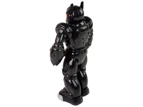 Interaktív Robot Walks Sound Fények fekete