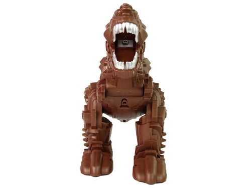 Távirányítós dinoszaurusz gőzprojektor barna