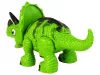Interaktív dinoszaurusz Triceratops Steam Water Sound Green