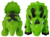 Interaktív dinoszaurusz Triceratops Steam Water Sound Green