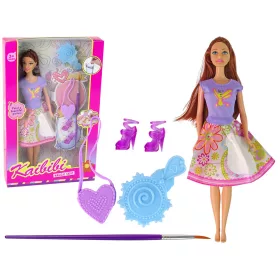 Doll hosszú hajú festő ruha