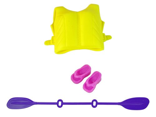 Szett baba kiegészítők Kajak rózsaszín