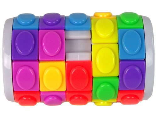 Logikai kirakós játék Forgó görgő színes