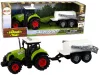 Gyerekeknek való traktor utánfutóval és farmautóval