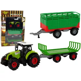 Traktor utánfutóval