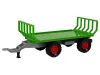 Traktor utánfutóval