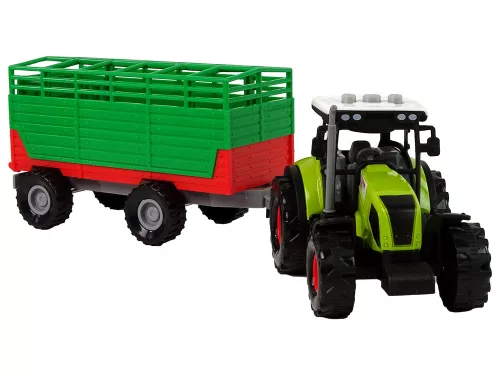 Traktor utánfutóval