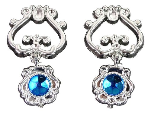 Kis hercegnő kék korona farsangi bál készlete + kiegészítők.