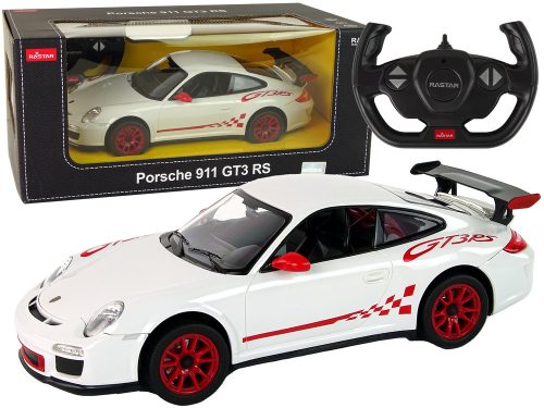 Autó R/C Porsche 911 GT3 RS 1:14 Rastar White