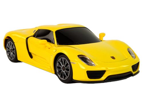 Autó R/C Porsche 918 1:24 Rastar Yellow