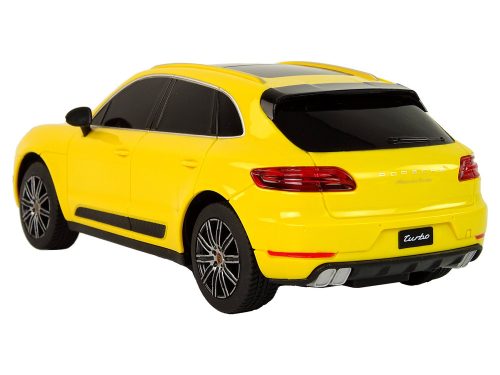 Autó R/C Porsche Macan Turbo 1:24 Rastar Yellow