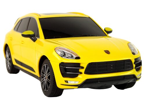 Autó R/C Porsche Macan Turbo 1:24 Rastar Yellow