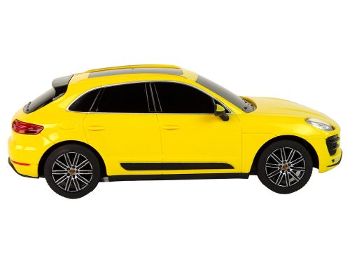 Autó R/C Porsche Macan Turbo 1:24 Rastar Yellow