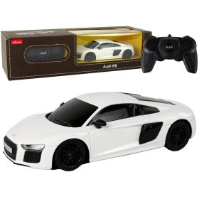 Autó R/C Audi R8 1:24 Rastar White