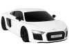 Autó R/C Audi R8 1:24 Rastar White