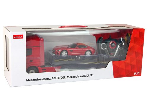 Vontató R/C Mercedes-Benz 1:26 Red