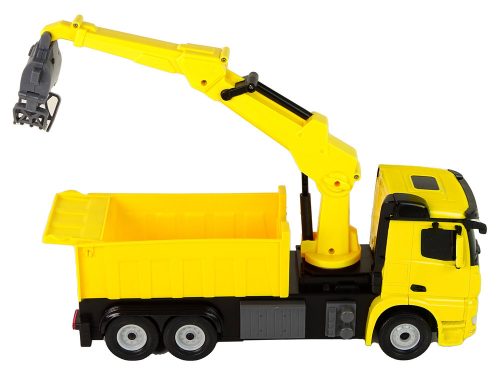 Mercedes Rastar sárga markolós teherautó