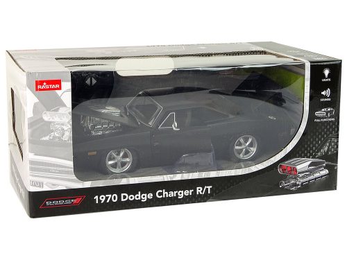 Autó R/C Dodge Charger 1:16 Rastar Black