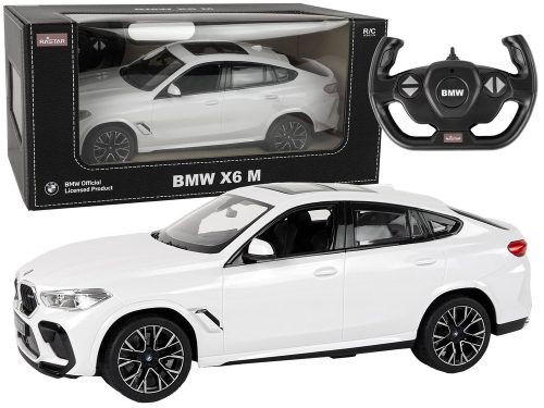 Autó R/C Bmw X6 M 1:14 Rastar Fehér