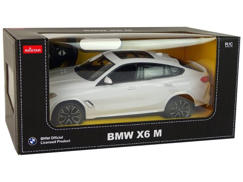 Autó R/C Bmw X6 M 1:14 Rastar Fehér