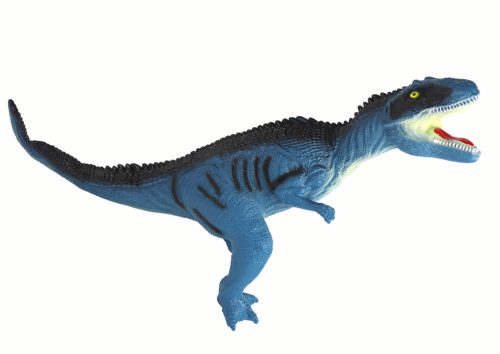 Nagy dinoszaurusz figura Tyrannosaurus hang kék
