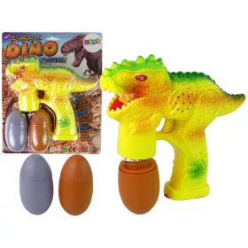 Szappanbuborékok Dinosaur Bubble Liquid Tojássárga