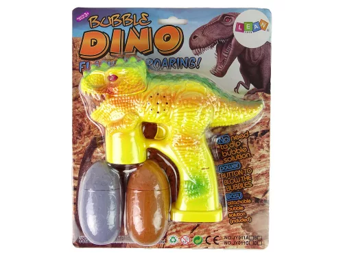Szappanbuborékok Dinosaur Bubble Liquid Tojássárga