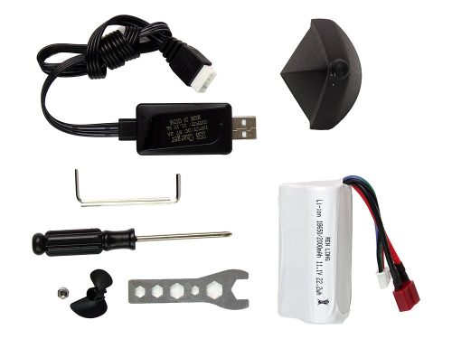 Motorcsónak R/C 2.4G Red 35 KM/H