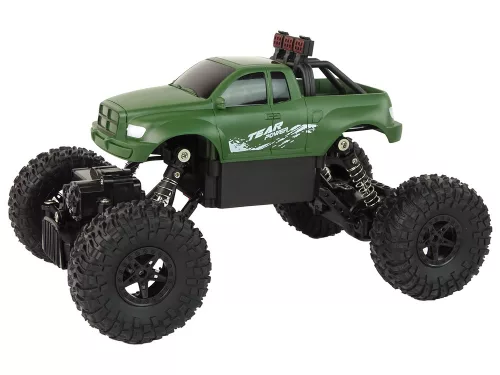 Távirányítós autó 2.4 GHz-es 1:18-as Zöld