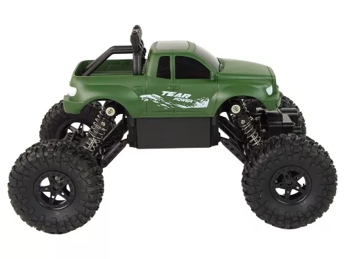 Távirányítós autó 2.4 GHz-es 1:18-as Zöld