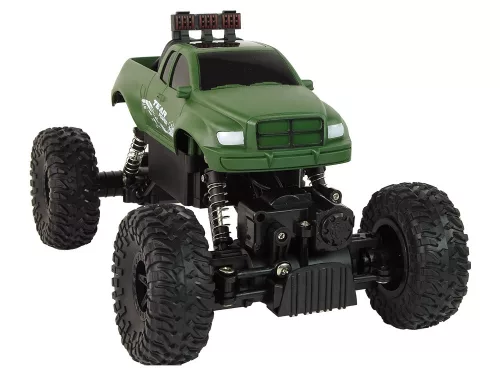 Távirányítós autó 2.4 GHz-es 1:18-as Zöld