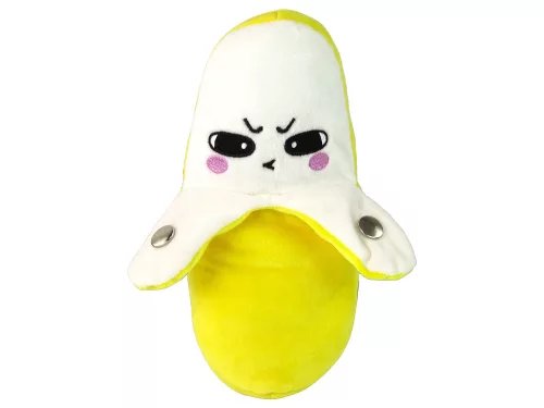 Plüss Banana Interactive Music 22 cm Sárga