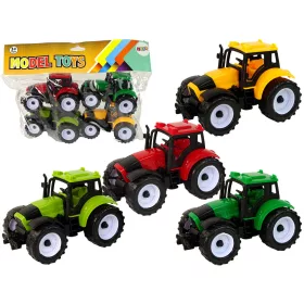   Állítsa be a mezőgazdasági traktorok Farm 4 színes darab