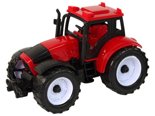 Állítsa be a mezőgazdasági traktorok Farm 4 színes darab