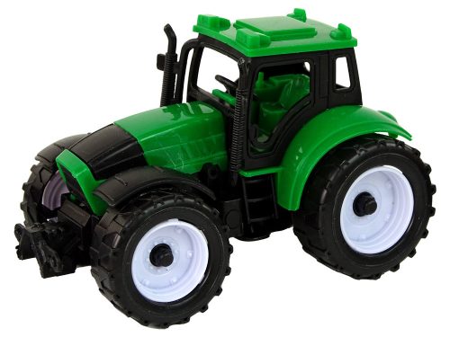 Állítsa be a mezőgazdasági traktorok Farm 4 színes darab