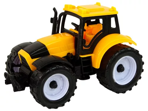 Állítsa be a mezőgazdasági traktorok Farm 4 színes darab
