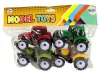 Állítsa be a mezőgazdasági traktorok Farm 4 színes darab