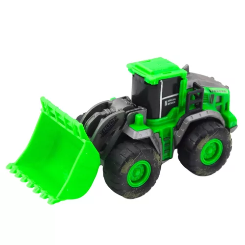 Építőipari jármű Kotrógép Rakodó Bulldózer Green Drive Mix