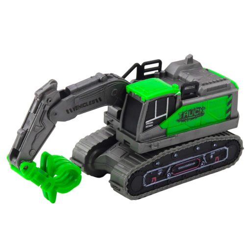 Építőipari jármű Kotrógép Rakodó Bulldózer Green Drive Mix