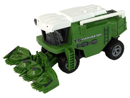 Távirányított mezőgazdasági betakarítógép R/C zölden világít