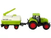 Traktor Nagy Kerekű Pótkocsival Green Farm