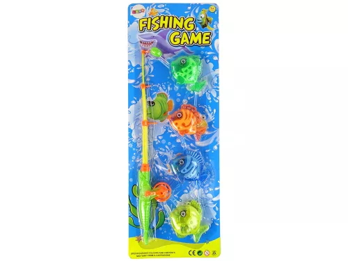 Halfogó arcade játék horgászbot 4 hal